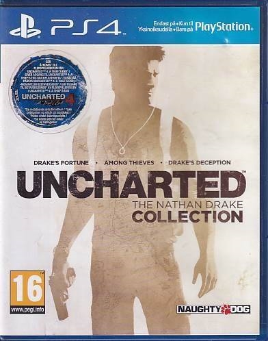 Uncharted - The Nathan Drake Collection - PS4 (A Grade) (Genbrug)